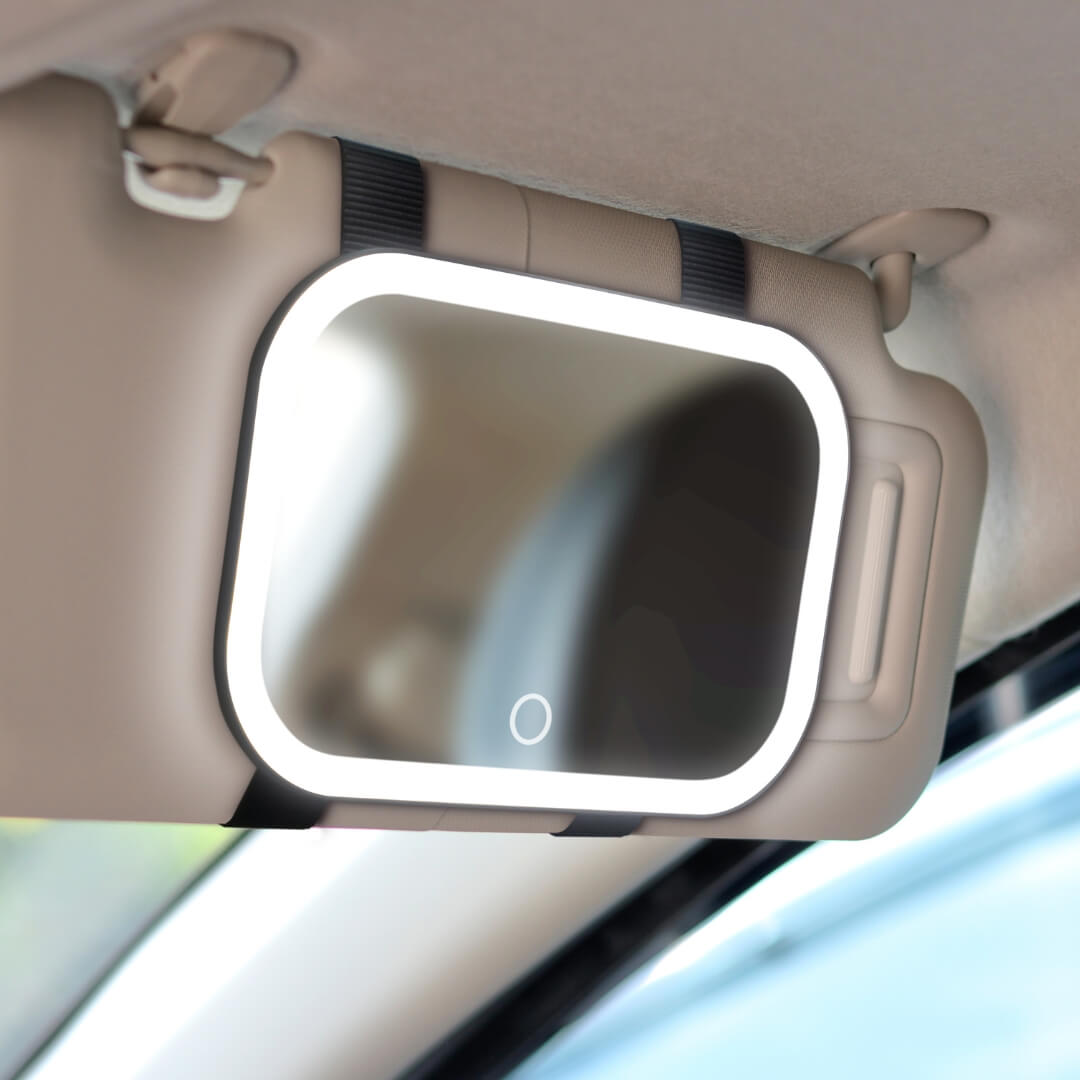Juni 2 Lighted Car Visor Mirror